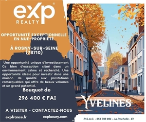 propriete à la vente -   78710  ROSNY SUR SEINE, surface 140 m2 vente propriete - UBI448907279